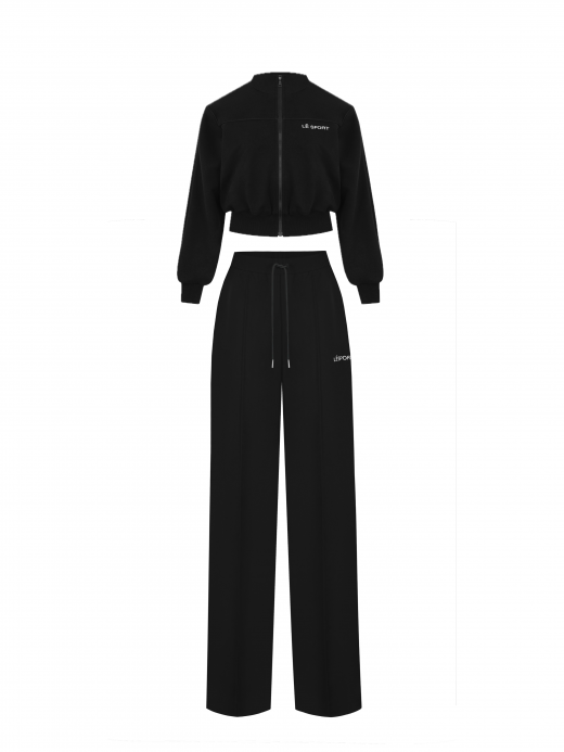 LÉ SPORT black tracksuit