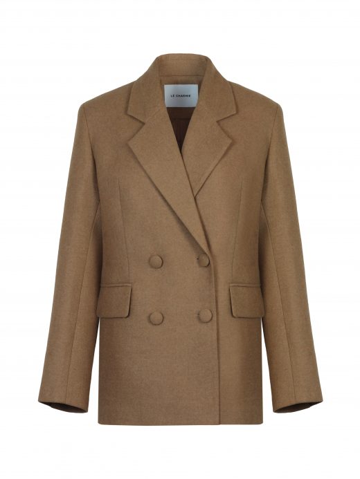 Жакет-пальто з італійської фактурної вовни