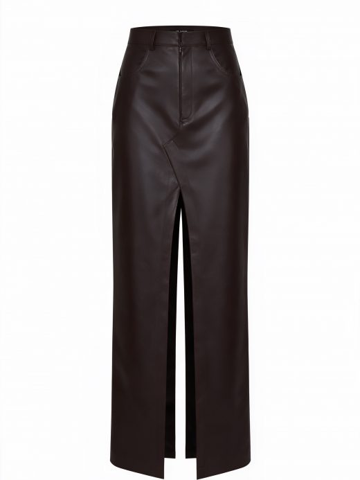 FOX faux leather skirt