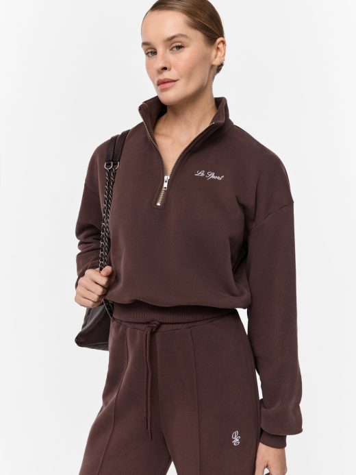 LE SPORT NUAGE cropped suit with logo